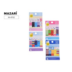 Закладки с/к бумажные FUNNY BEAR 5 блоков по 20л Mazari M-4702/30/Китай