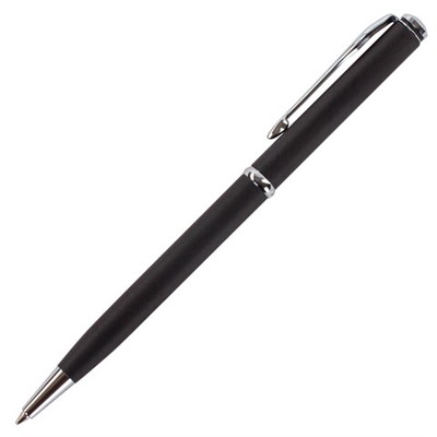 Ручка подарочная шариковая GALANT "Arrow Chrome Grey", корпус серый, хромированные детали, пишущий узел 0,7 мм, синяя, 140652