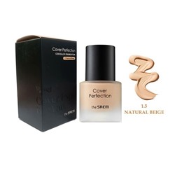 Крем-консилер для лица тональный Cover Perfection Concealer Foundation 1.5 Natural Beige, THE SAEM, 30 мл