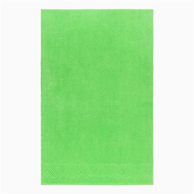 Полотенце махровое Flashlights 70Х130см, цвет зелёный, 295г/м2, 100% хлопок