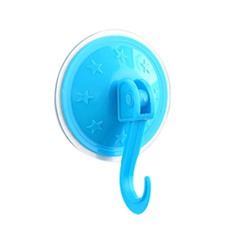 Крючок для полотенец пластиковый в ванную комнату на липучке цвет-ассорти 7см.(1000) оптом