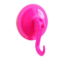 Крючок для полотенец пластиковый в ванную комнату на липучке цвет-цветные 5.5см.(1000) оптом