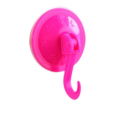 Крючок для полотенец пластиковый в ванную комнату на липучке цвет-цветные 5.5см.(1000) оптом