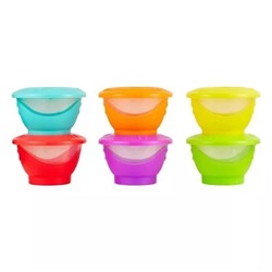 Набор разноцветных контейнеров (6 шт), Easy Pop Freezer Pots Multicolor Set, произв. Mothercare
