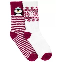 2 пары рождественских носков для экипажа