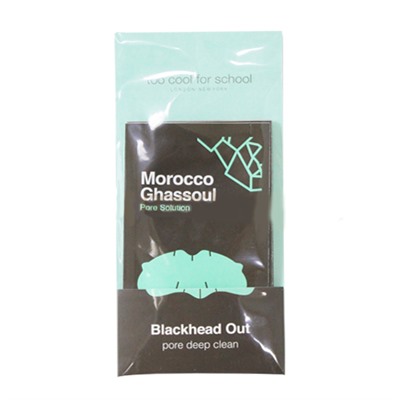 too cool for school morocco ghassoul Blackhead Out Пластырь для очищения пор с мароканской глиной (11 шт)