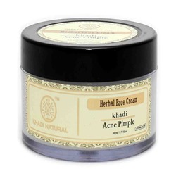 Khadi Acne Pimple Herbal Face Cream 50g / Крем для Лица Против Акне 50г