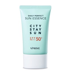 VPROVE City Stay Daily Perfect Ежедневный солнцезащитнй крем-эссенция SPF50+ PA++++