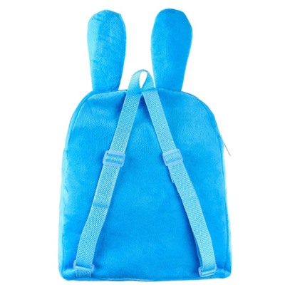 Рюкзак плюшевый с карманом, 25,5 х 33 х 11 см "Крош", Смешарики