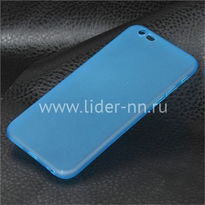 Задняя панель для iPhone6 Plus Пластик (15068ch) голубая