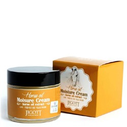 Увлажняющий крем с лошадиным маслом Horse Oil Moisture Cream, JIGOTT   70 мл