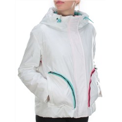 008 WHITE Куртка демисезонная женская (100 гр. синтепон) размер L(46) - 52 российский