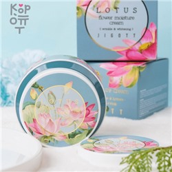 Jigott LOTUS FLOWER MOISTURE CREAM Глубоко увлажняющий крем для лица с экстрактом лотоса 100мл.,