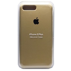 Силиконовый чехол для iPhone 7 Plus / 8 Plus бронзовый