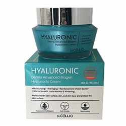 Крем для лица с гиалуроновой кислотой DERMA ADVANCED BIOGEN HYALURONIC CREAM, Dr. CELLIO, 50 мл
