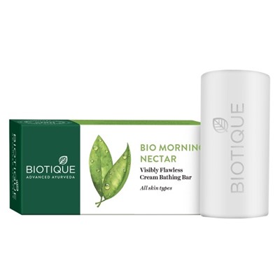 Biotique Bio Morning Nectar Flawless Skin Soap 150g / Био Мыло Освежающий Утренний Нектар 150г