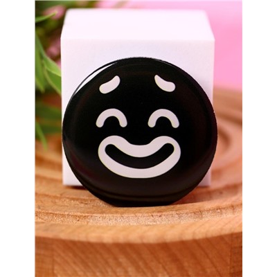 Попсокет "Smiley", black