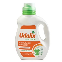 Udalix Экологичный гипоаллергенный 1кг стиральный порошок Универсальный