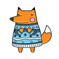 Значок "Cozy fox"