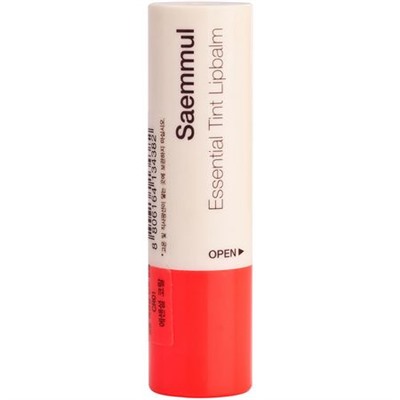 Помада Saemmul Essential Tint Lipbalm CR01, THE SAEM, 4 г