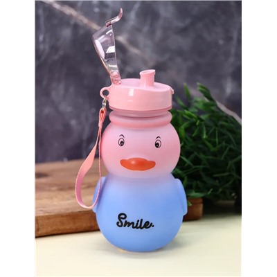 Бутылка «Cute duck», pink-blue (880 мл)