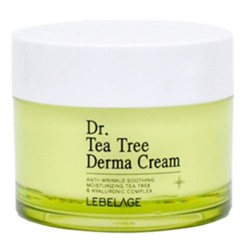 Крем с экстрактом чайного дерева Dr. Tea Tree Derma Cream, Lebelage 50 мл