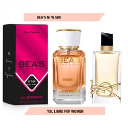 Beas W588 YSL Libre For Women edp 50 ml, Парфюм женский Beas W588 создан по мотивам аромата YSL Libre