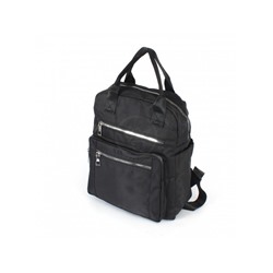 Рюкзак жен текстиль Migo-328,  1отд,  2внут+6внеш/ карм,  черный 242296