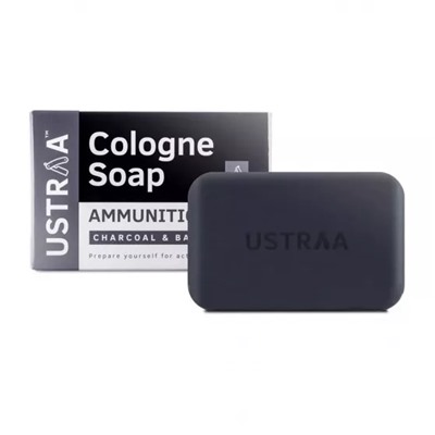 Мыло с Древесным углем и Лавровым листом (100 г х 6 шт), Ammunition Cologne Soap, произв. Ustraa