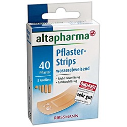 altapharma Pflaster-Strips Пластыри водоотталкивающие 40 шт.