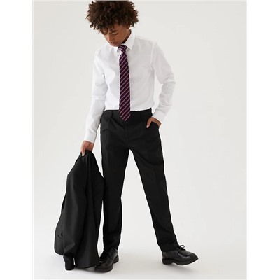 Boys' Regular Leg Additional Length Trousers (2-16 Yrs)