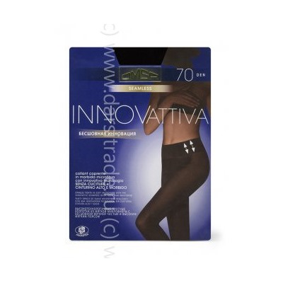 Колготки женские Innovattiva 70 Micro Дроп Omsa 3/Nero