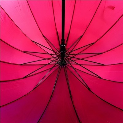 Зонт-трость женский DINIYA арт.990 полуавт 23"(58см)Х16К хамелеон