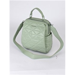 Рюкзак жен искусственная кожа VF-552084-37  (change),  2отд,  4внут+3внеш карм,  зеленый SALE 243820