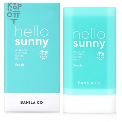 BANILA CO  Hello Sunny Essence Sun Stick - Fresh - Солнцезащитный стик-эссенция с экстрактом Березы 18,5гр.,