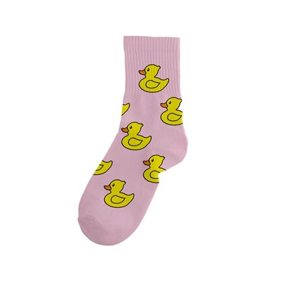 Носки женские "Very cute ducks", р. 35-40, розовый