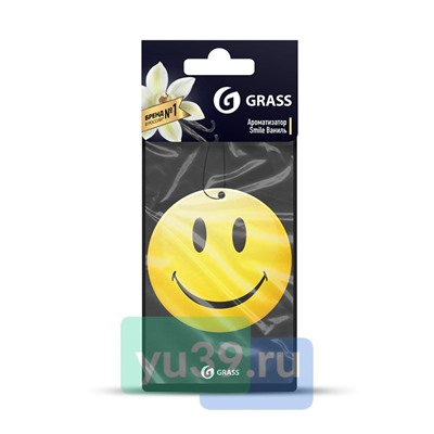 Картонный ароматизатор GRASS, ваниль