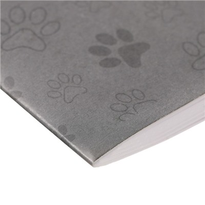 Тетрадь для скетчей А5, 16 листов "Собачки", обложка мелованный картон, блок 100 г/м2
