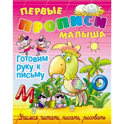 ПЕРВЫЕ ПРОПИСИ МАЛЫША(А4).ГОТОВИМ РУКУ К ПИСЬМУ Учимся читать, писать, считать (2020)