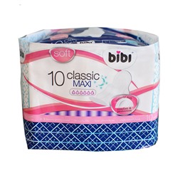 Прокладки женские классические BiBi Classic Maxi Soft 10шт