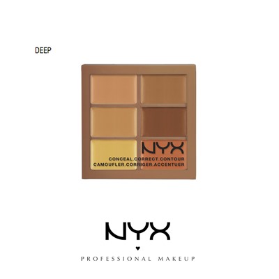 Консилер палетка Nyx Deep, арт. 53847