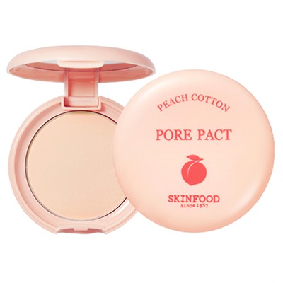 SKINFOOD Peach Cotton Pore Компактная пудра для маскировки пор