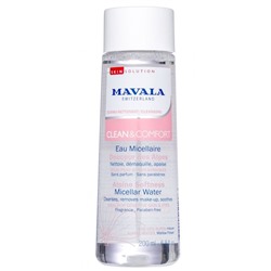 Смягчающая Альпийская Мицеллярная Вода Clean & Comfort Alpine Softness Micellar Water, Mavala 200 мл