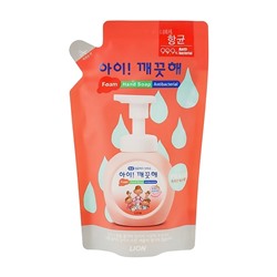 Пенное увлажняющее мыло для рук Ai-Kekute с ароматом персика, CJ LION 200 мл (запасной блок)