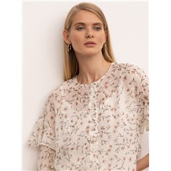 Блузка с цветочным принтом B2621/primavera