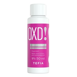 Крем-окислитель для обесцвечивания волос Color Oxycream 9%, TEFIA Mypoint, 60 мл