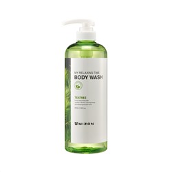 Гель для душа MY RELAXING TIME BODY WASH (TEATREE), MIZON, 800 мл