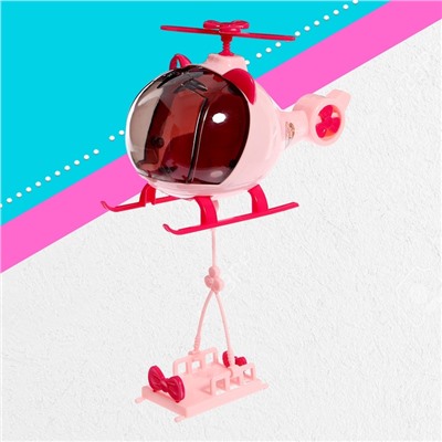 Игровой набор «Модное путешествие» вертолёт, кукла, аксессуары