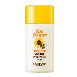 SKINFOOD Sun Flower No Sebum Солнцезащитный гель для жирной кожи SPF50+PA++++