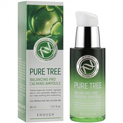 Сыворотка для лица с экстрактом чайного дерева Pure Tree Balancing Pro Calming Ampoule, Enough, 30 мл